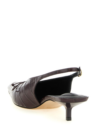 Каблуки средней высоты JACQUEMUS 'Les Slingbacks Cubisto B' (26HFOW00138BC07A21495) #