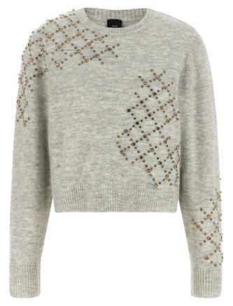 Rhinestone sweater