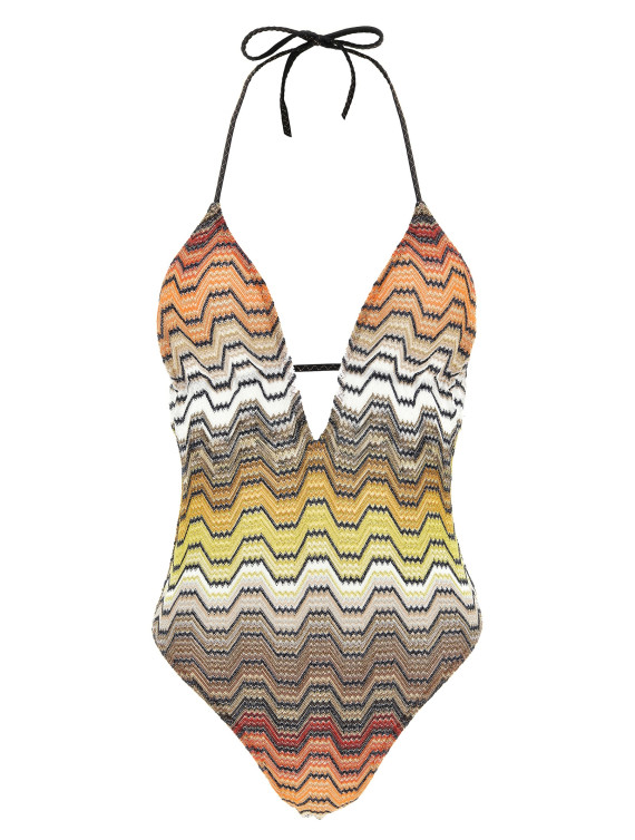 Купальник MISSONI Greek pattern one-piece swimsuit (MC24SP00BR015DS91SC) #1