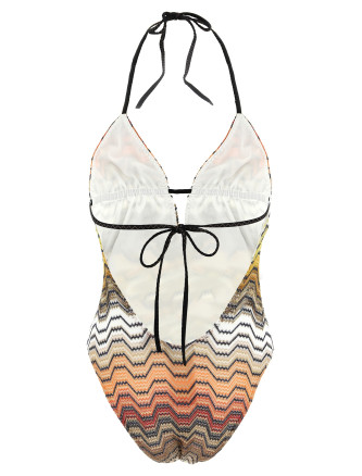 Купальник MISSONI Greek pattern one-piece swimsuit (MC24SP00BR015DS91SC) #
