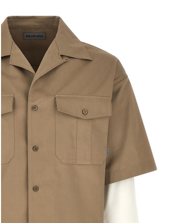 Рубашка BALENCIAGA Double-layer shirt (A001ZTTSP139509) #