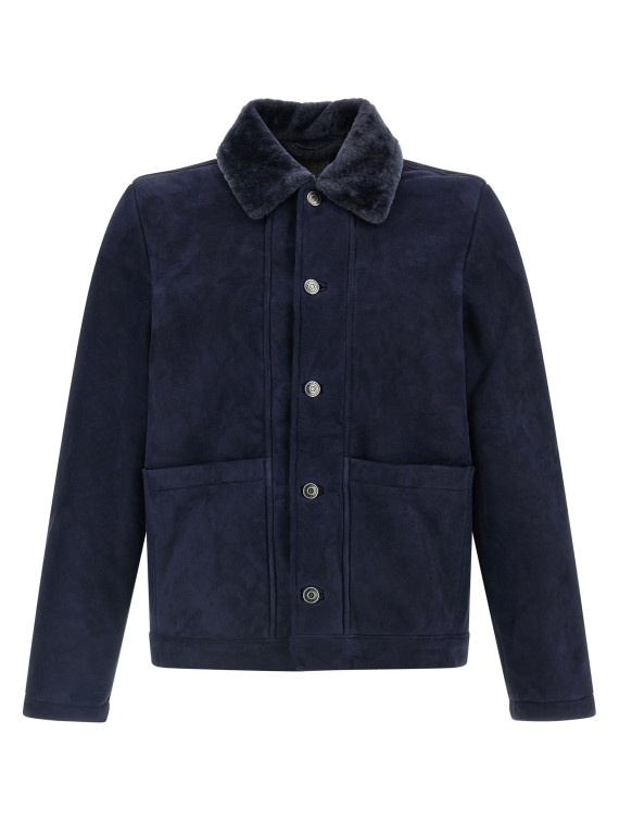 Куртка GIORGIO BRATO Shearling neck overshirt (GU27F28002MEVLINK) #1
