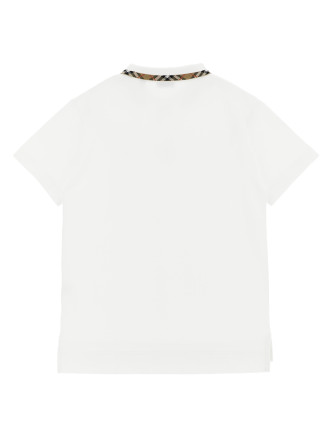 Поло BURBERRY 'Johane' (8126318WHITE) #