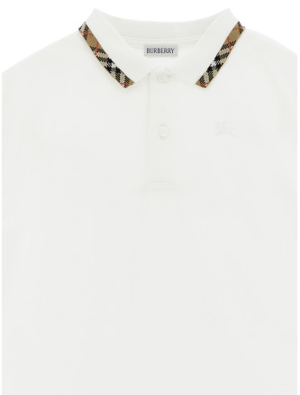 Поло BURBERRY 'Johane' (8126318WHITE) #
