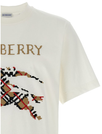 Футболка BURBERRY Cross stitch t-shirt (8110116CHALK) #