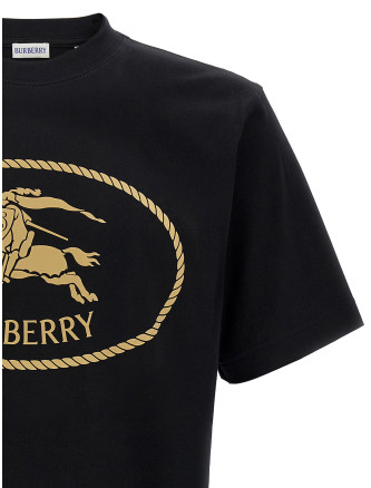 Футболка BURBERRY 'Knight Stamp' (8110953BLACK) #