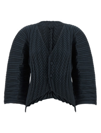 'Unfurling Pleats' cardigan