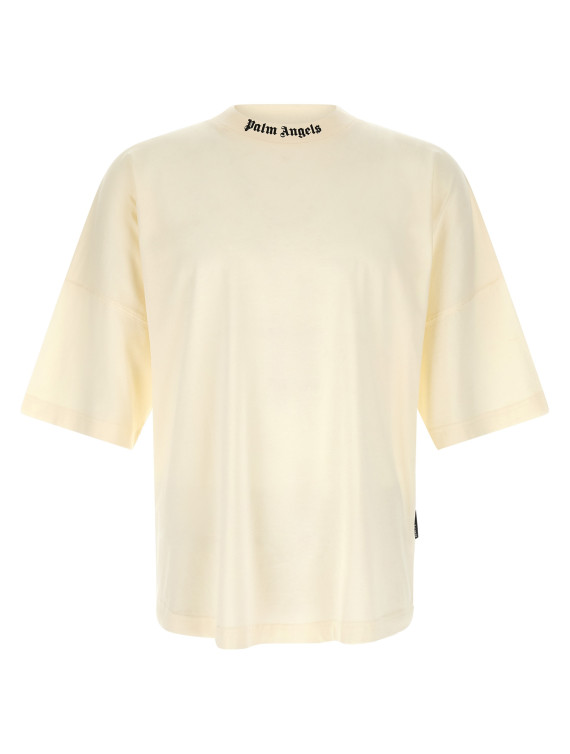 Футболка PALM ANGELS Logo print T-shirt (PAMAA005JR0020310) #1