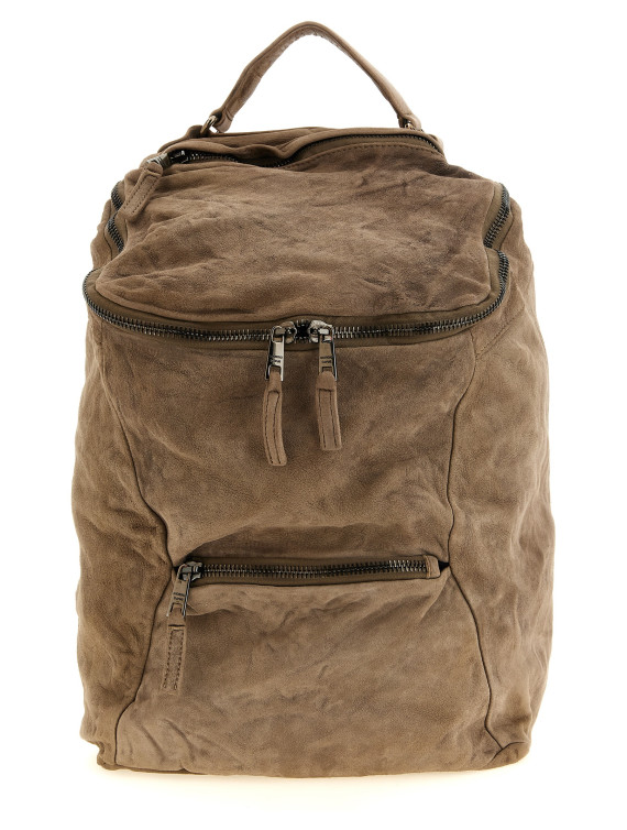 Рюкзак GIORGIO BRATO Leather backpack (BS27F2400VREVTAUPE) #1