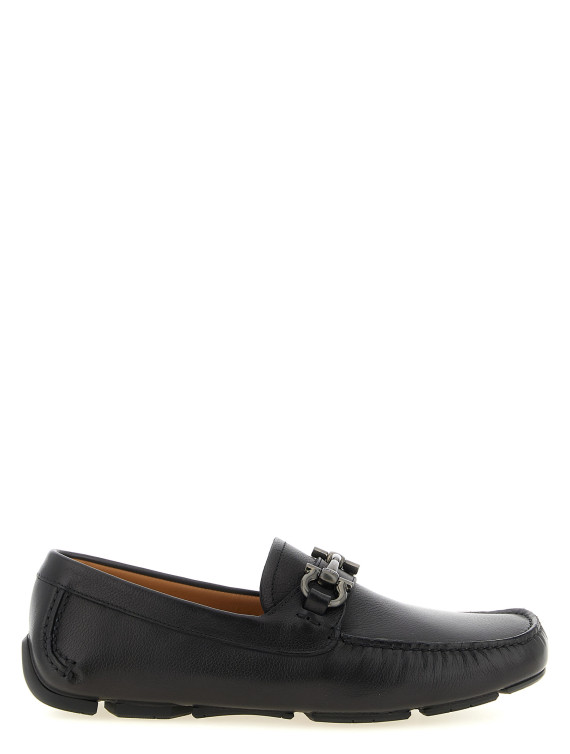 Лоферы FERRAGAMO 'Parigi New' (794905NEROBISCOTTO) #1