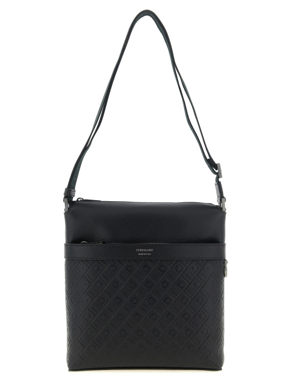 Сумка кросс-боди FERRAGAMO 'Ferragamo Monogram' (793969NERO) #1