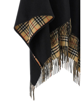 Накидка BURBERRY Reversible cape (8122804BLACKSAND) #