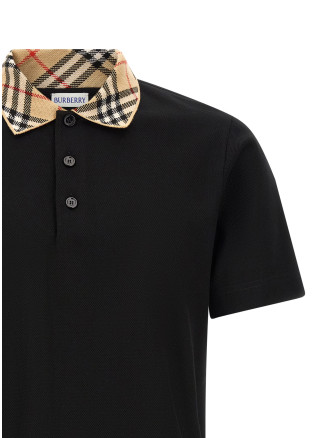 Поло BURBERRY 'Evan' (8126965BLACK) #