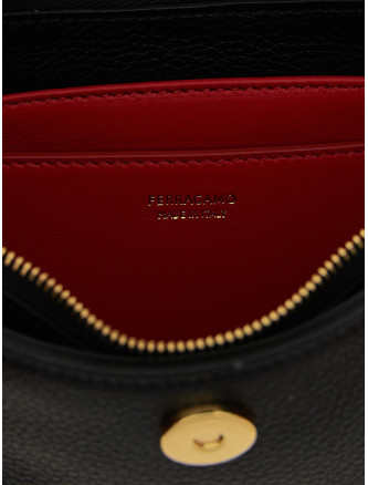 Сумка FERRAGAMO 'Gabry' (785940NEROFLAMERED) #