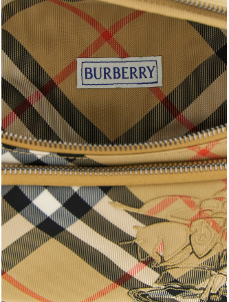 Сумка кросс-боди BURBERRY Check small fanny pack (8106714SAND) #