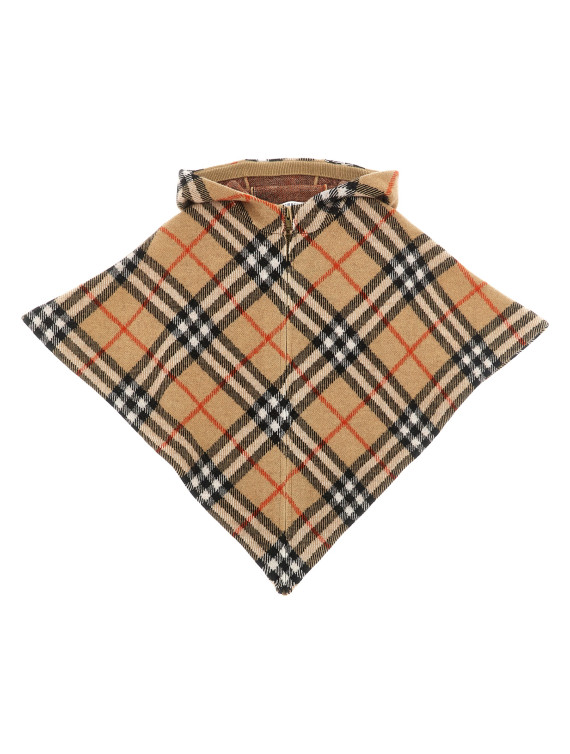Накидка BURBERRY 'Lette' (8131862SANDIPCHECK) #1