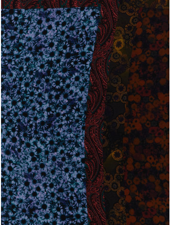 Шарф DRIES VAN NOTEN 'Flora' (2620213044122975) #