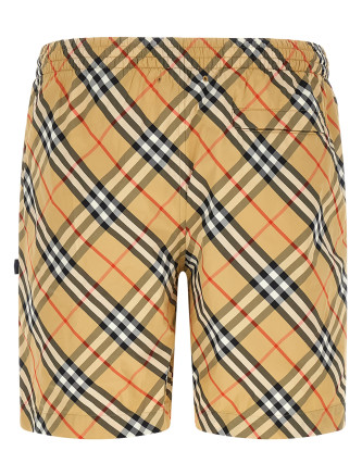 Плавательные шорты BURBERRY 'Seb' (8126465SANDIPCHECK) #