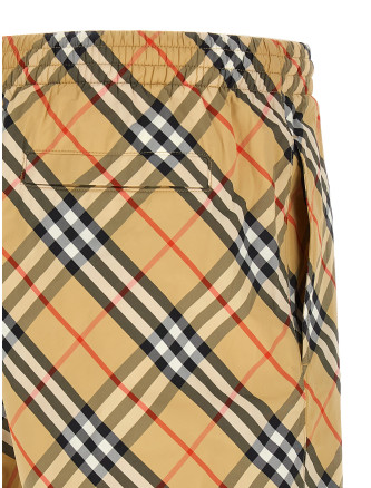 Плавательные шорты BURBERRY 'Seb' (8126465SANDIPCHECK) #