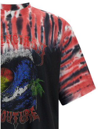 Футболка BALENCIAGA 'Extreme Tie Dye' (764235TUVP41000) #