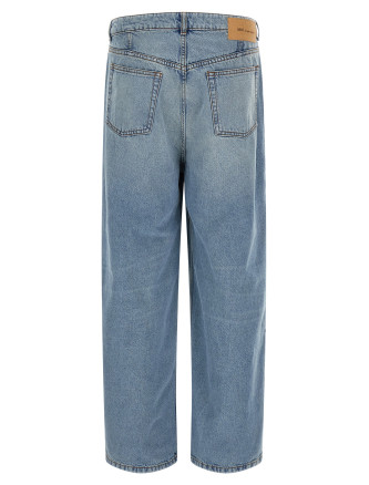 Джинсы AMI PARIS Wide leg jeans (HTR919DE0046480) #