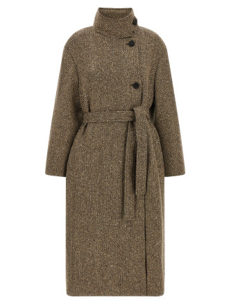 Пальто BRUNELLO CUCINELLI Sparkling virgin wool coat