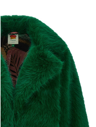 Шуба FARM RIO Faux fur graphic patch (369078L0013) #