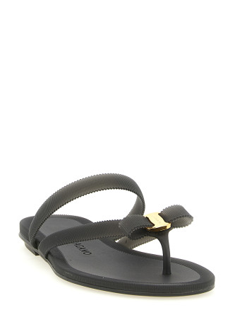 Шлепанцы FERRAGAMO 'Jealsa' (794396NERO) #