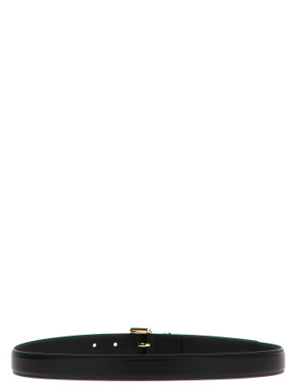 Ремень FERRAGAMO 'Gancini' (780415NERO) #