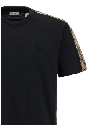 Футболка BURBERRY Check tape t-shirt (8106248BLACK) #
