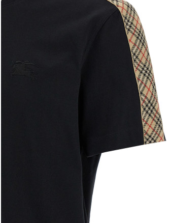 Футболка BURBERRY Check tape t-shirt (8106248BLACK) #
