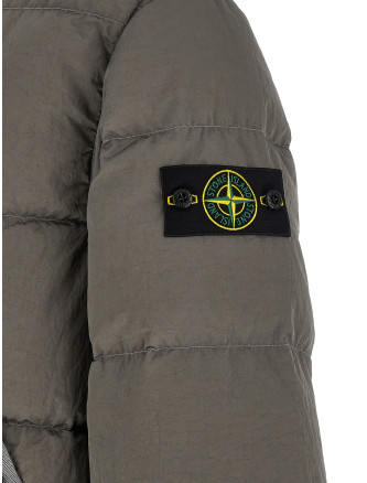 Пуховик STONE ISLAND Crumpled effect down jacket (L2S154100019S0019V0060) #