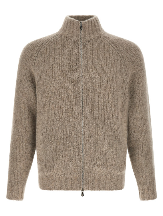 Кардиган BRUNELLO CUCINELLI Cashmere and silk cardigan (MET302116C9770) #1