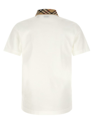 Поло BURBERRY 'Evan' (8126966CHALK) #