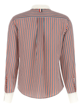 Рубашка THOM BROWNE Removable lavallière collar shirt (FLL210C06205960) #