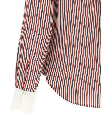 Рубашка THOM BROWNE Removable lavallière collar shirt (FLL210C06205960) #