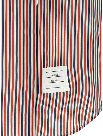 Рубашка THOM BROWNE Removable lavallière collar shirt (FLL210C06205960) #