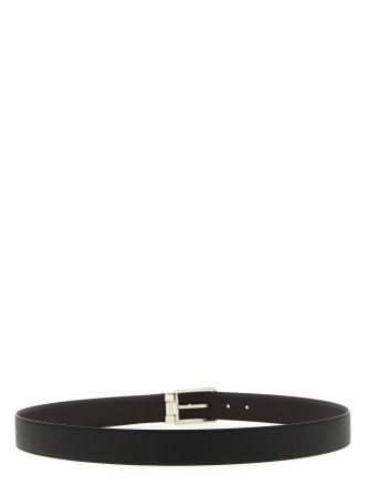 Ремень FERRAGAMO 'Gancini' (708206NEROTMORO) #