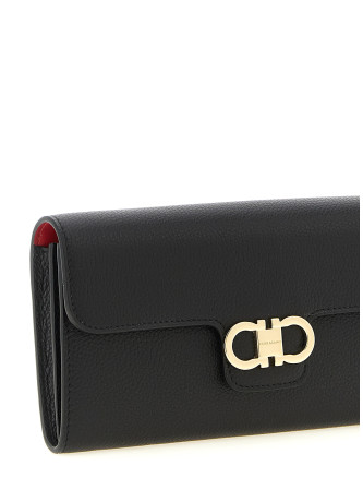 Кошелёк FERRAGAMO 'Gancini' (785769NERO) #