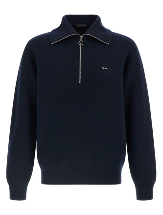 Half-zip sweater