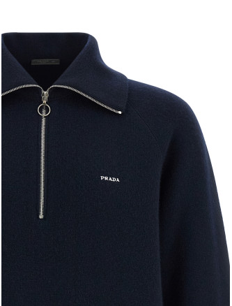 Свитер PRADA Half-zip sweater (UMF398SOOO6242F0008) #