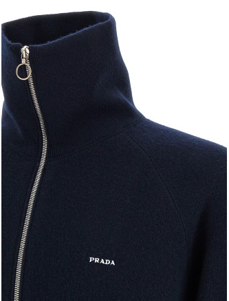 Свитер PRADA Half-zip sweater (UMF398SOOO6242F0008) #