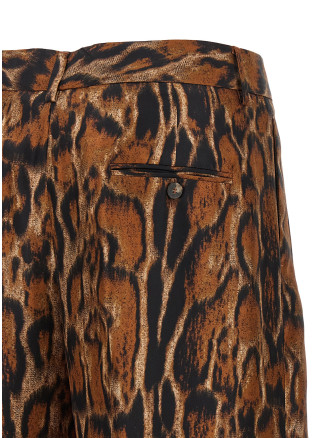 Брюки ALBERTO BIANI Lynx print pants (CC861SE320714) #