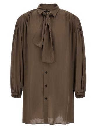 Рубашка YOHJI YAMAMOTO Shirt with scarf