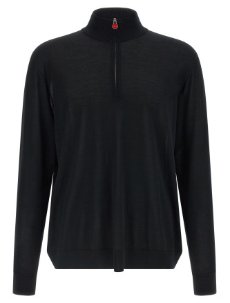 Свитер KITON Half-zip sweater