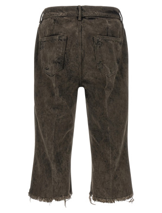 Шорты RICK OWENS 'Bolan Cutoffs' (RR02F4303DRK34) #