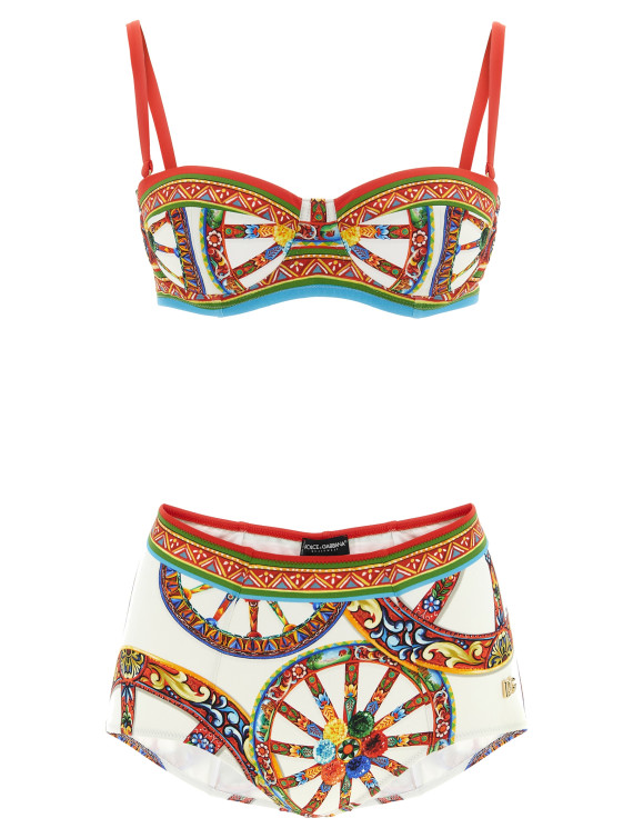 Купальник DOLCE & GABBANA 'Carretto' (O8A27JON0HEHD6CL) #1