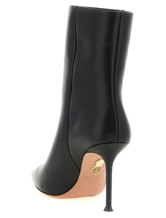 Ботильоны AQUAZZURA 'Harper' (HRPMIDB0CFIBLACK) #