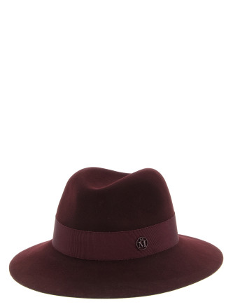 Головной убор MAISON MICHEL 'Henrietta' (1002081003REDBLACK) #