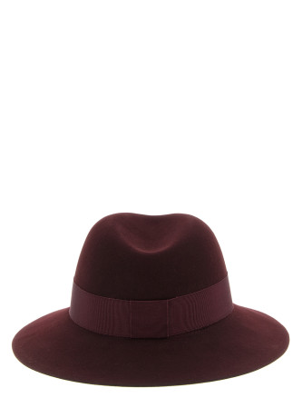 Головной убор MAISON MICHEL 'Henrietta' (1002081003REDBLACK) #